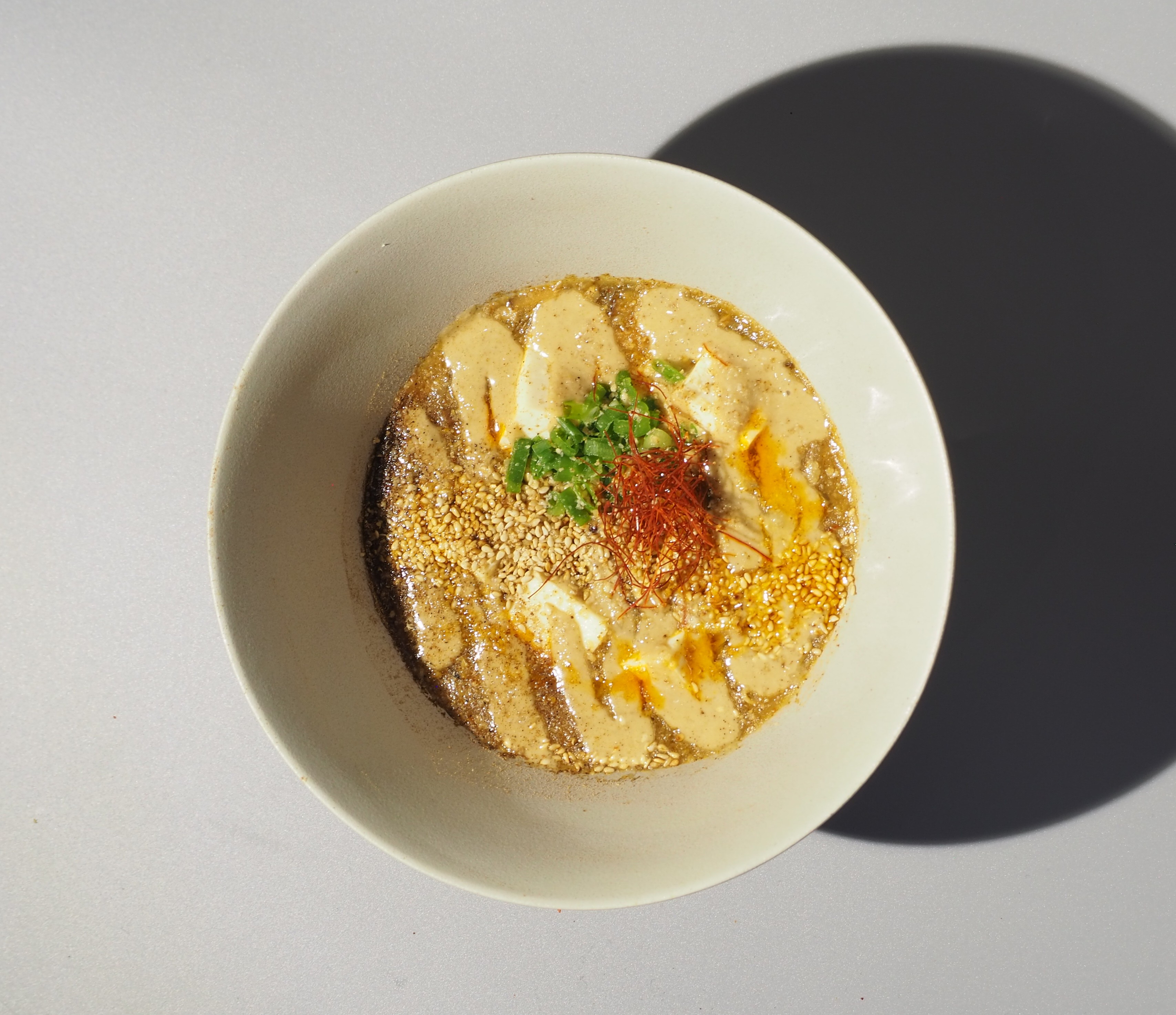 白 麻婆豆腐定食